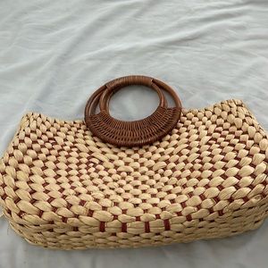 Wicker purse